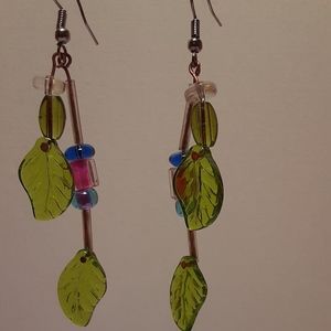 New hand beaded earrings